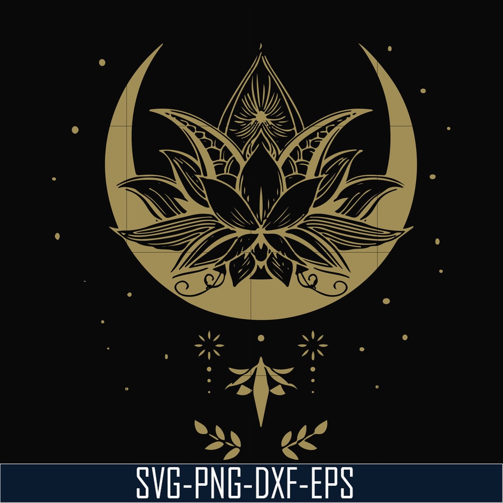TD89-Galaxy Lotus svg, png, dxf, eps digital file TD89.jpg
