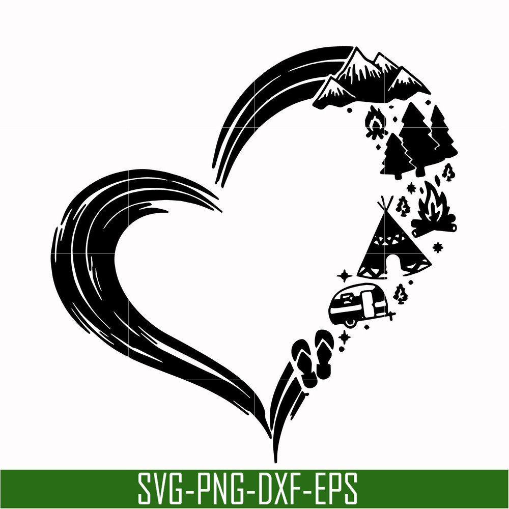 CMP022-Heart camper svg, png, dxf, eps digital file CMP022.jpg