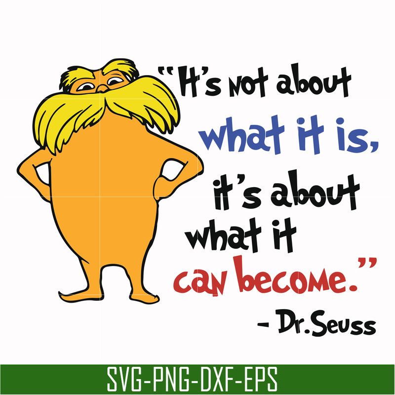 DR000153-It's not about what it is it's about what it can become svg, png, dxf, eps file DR000153.jpg