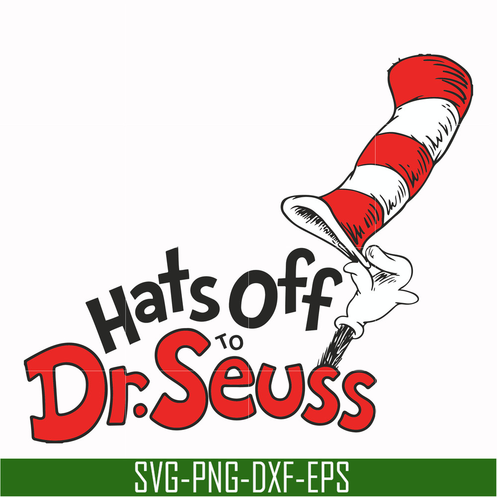 DR00041-Hats off to Dr. Seuss svg, png, dxf, eps file DR00041.jpg