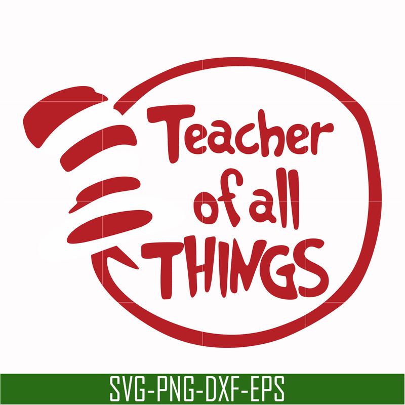 DR00044-Teacher of all things svg, png, dxf, eps file DR00044.jpg