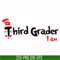 DR00066-Third grader I am svg, png, dxf, eps file DR00066.jpg
