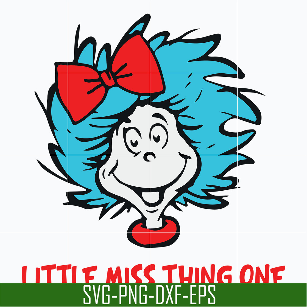 DR0302217-Little miss thing one svg, Dr Seuss svg, png, dxf, eps file DR0302217.jpg