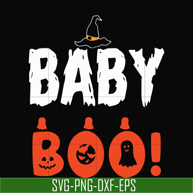 HLW0083-Baby boo! svg, png, dxf, eps digital file HLW0083.jpg