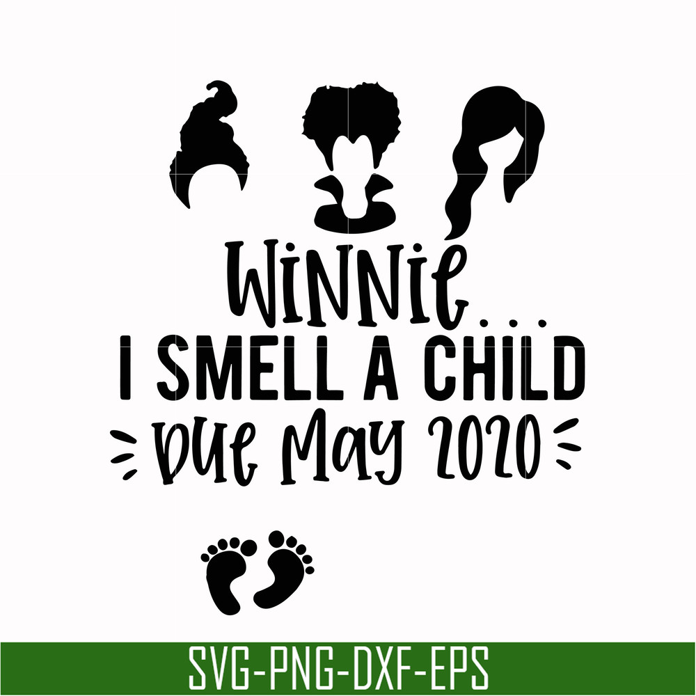 HLW0120-i smell a child svg, png, dxf, eps digital file HLW0120.jpg