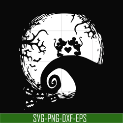 mickey halloween svg, png, dxf, eps digital file hlw0151