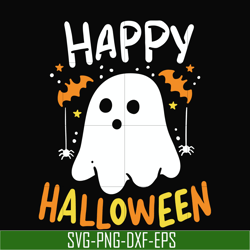 happy halloween svg, png, dxf, eps digital file hlw17072015
