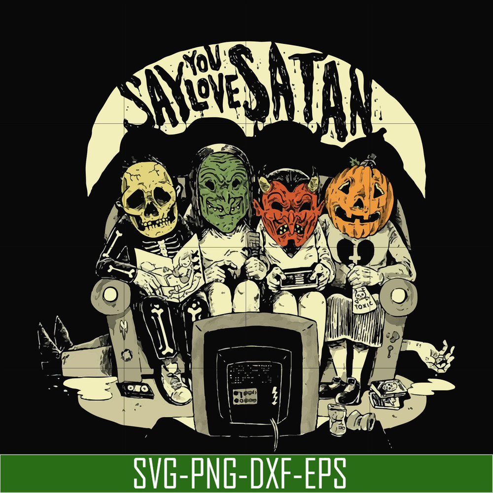 HLW2407202-Say you love satan svg, halloween svg, png, dxf, eps digital file HLW2407202.jpg