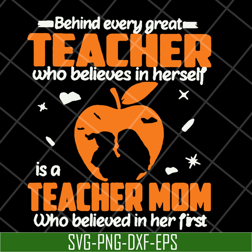 MTD15042109-Teacher mom svg, Mother's day svg, eps, png, dxf digital file MTD15042109.jpg