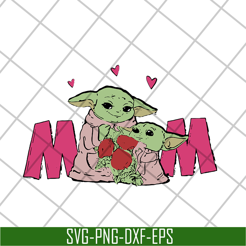 MTD20042103-Baby Yoda I love Mama Mother’s day 2021 svg, Mother's day svg, eps, png, dxf digital file MTD20042103.jpg