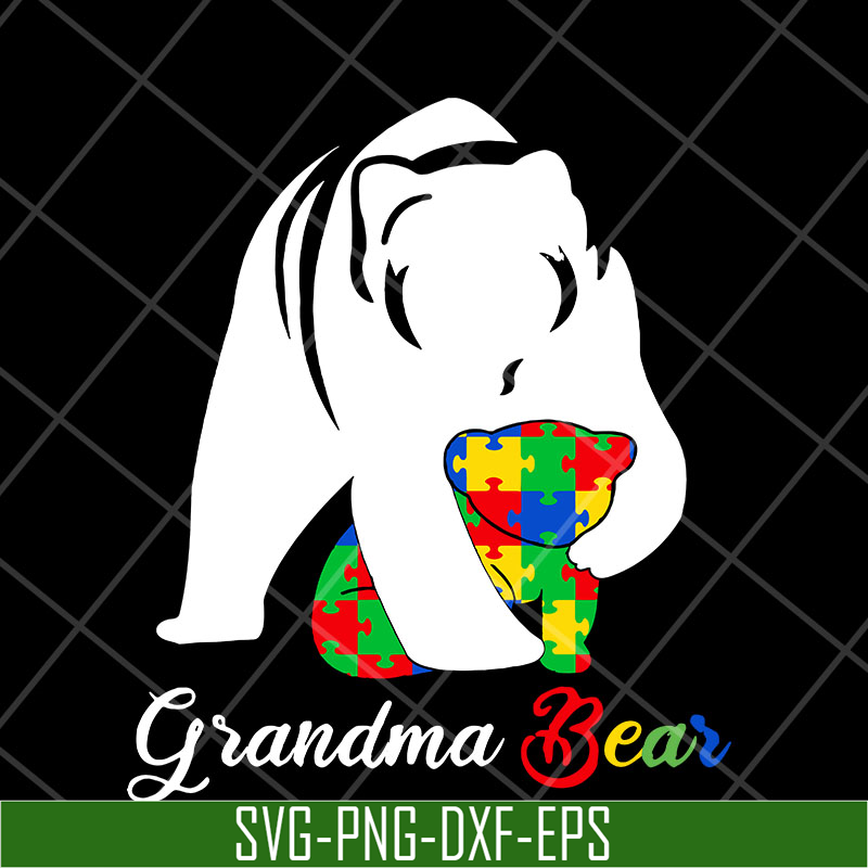 MTD27042112-Grandma bear svg, Mother's day svg, eps, png, dxf digital file MTD27042112.jpg