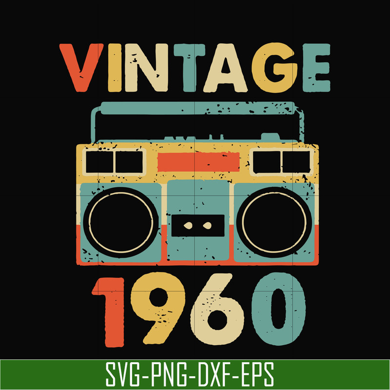 NBD0002-Vintage November 1960 svg, png, dxf, eps digital file NBD0002.jpg
