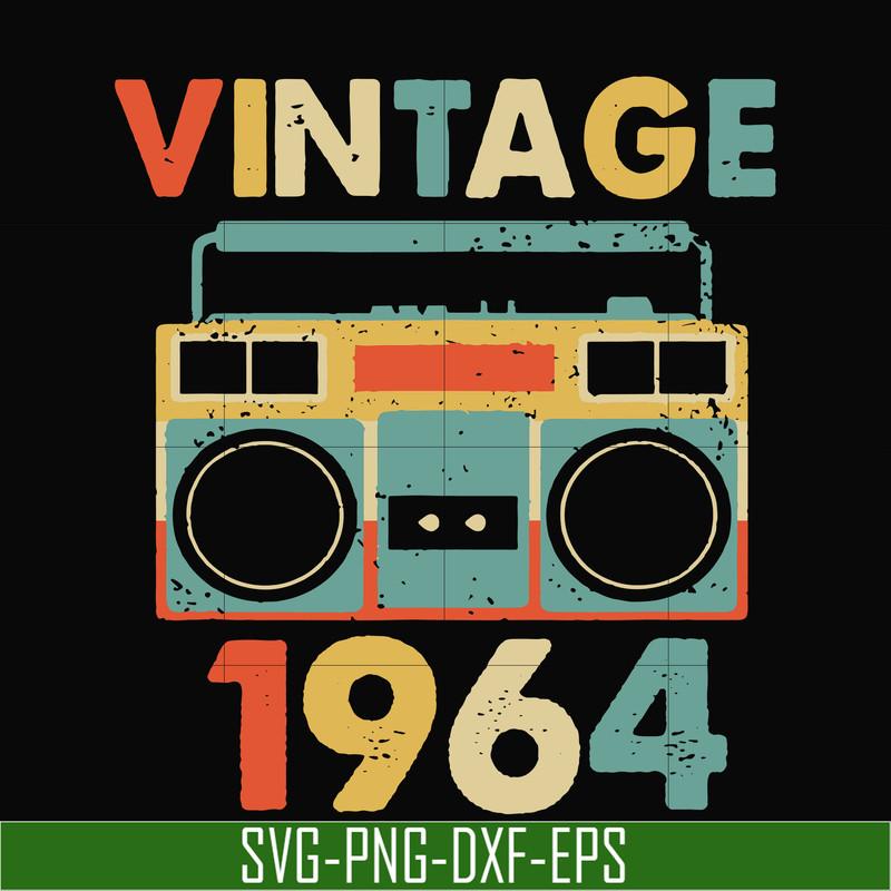 NBD0006-Vintage November 1964 svg, png, dxf, eps digital file NBD0006.jpg