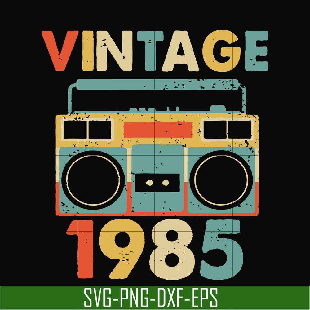 NBD0027-Vintage November 1985 svg, png, dxf, eps digital file NBD0027.jpg
