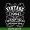 NBD0122-Vintage 1964 age in quarantined limited edition svg, limited edition svg, 1964 birthday svg, png, dxf, eps digital file NBD0122.jpg
