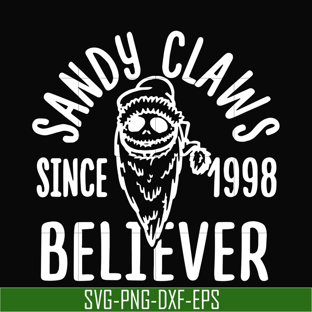 NCRM0107-Sandy claws sine 1998 believer svg, png, dxf, eps digital file NCRM0107.jpg