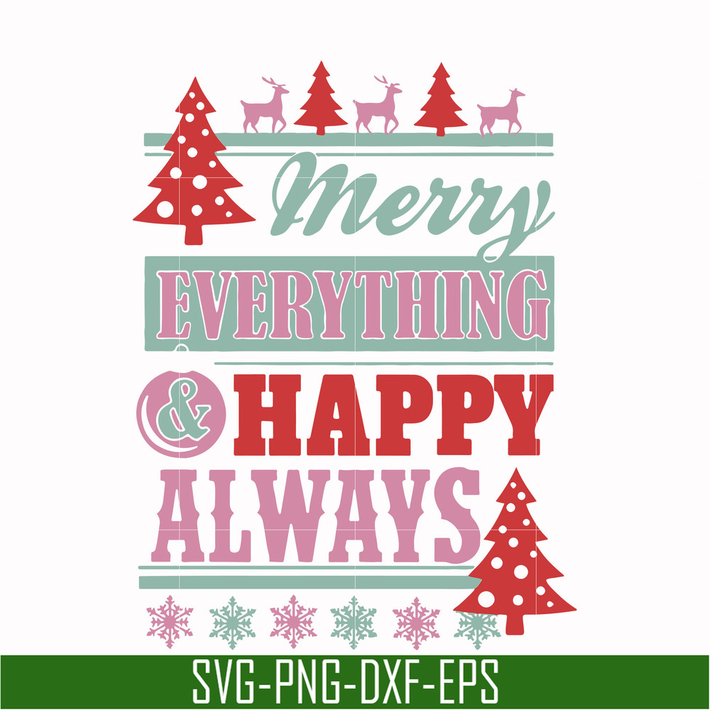 NCRM0144-Merry everything & happy always svg, png, dxf, eps digital file NCRM0144.jpg
