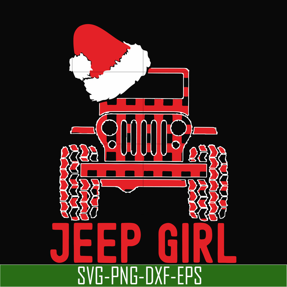 NCRM1607205-Jeep girl svg, christmas svg, png, dxf, eps digital file NCRM1607205.jpg