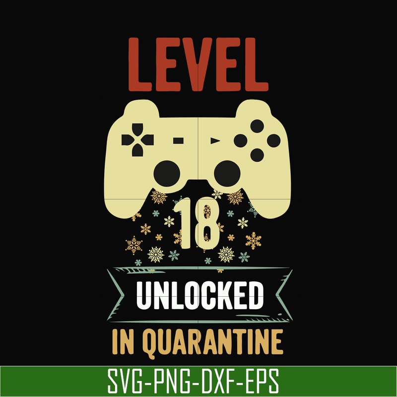 TD107-game controller level 18 unlocked in quarantine svg, png, dxf, eps digital file TD107.jpg