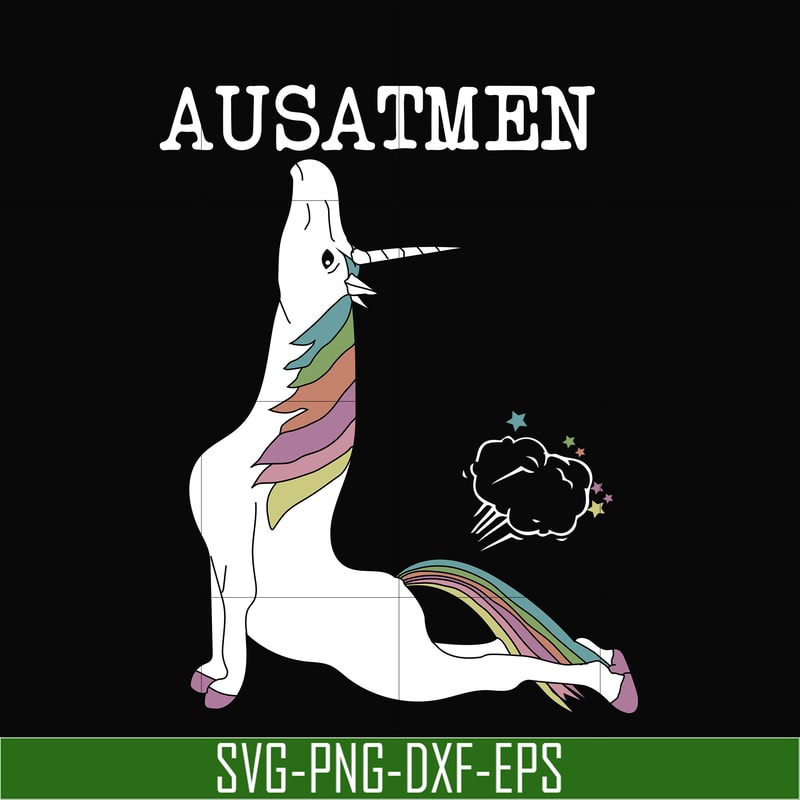 TD109-unicorn exhale svg, png, dxf, eps digital file TD109.jpg