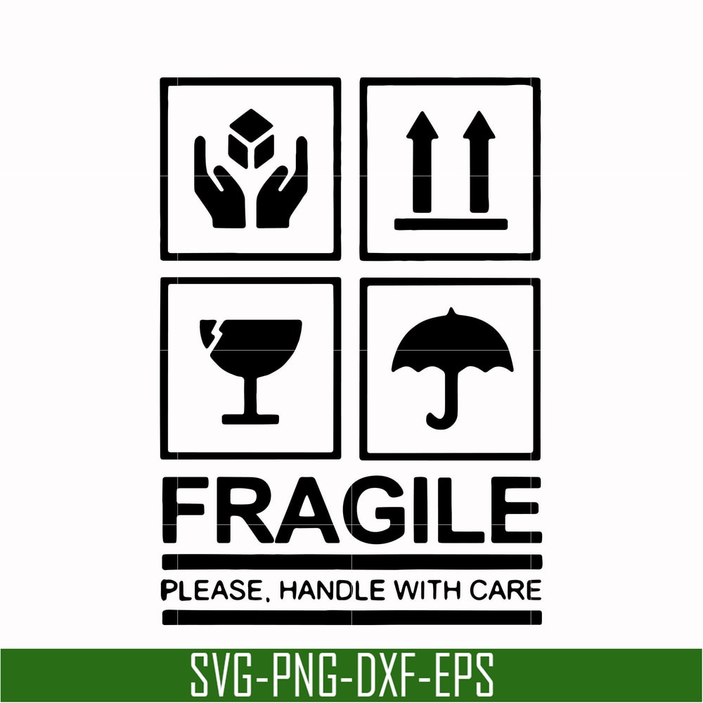 TD92-fragile please, handle with care svg, png, dxf, eps digital file TD92.jpg