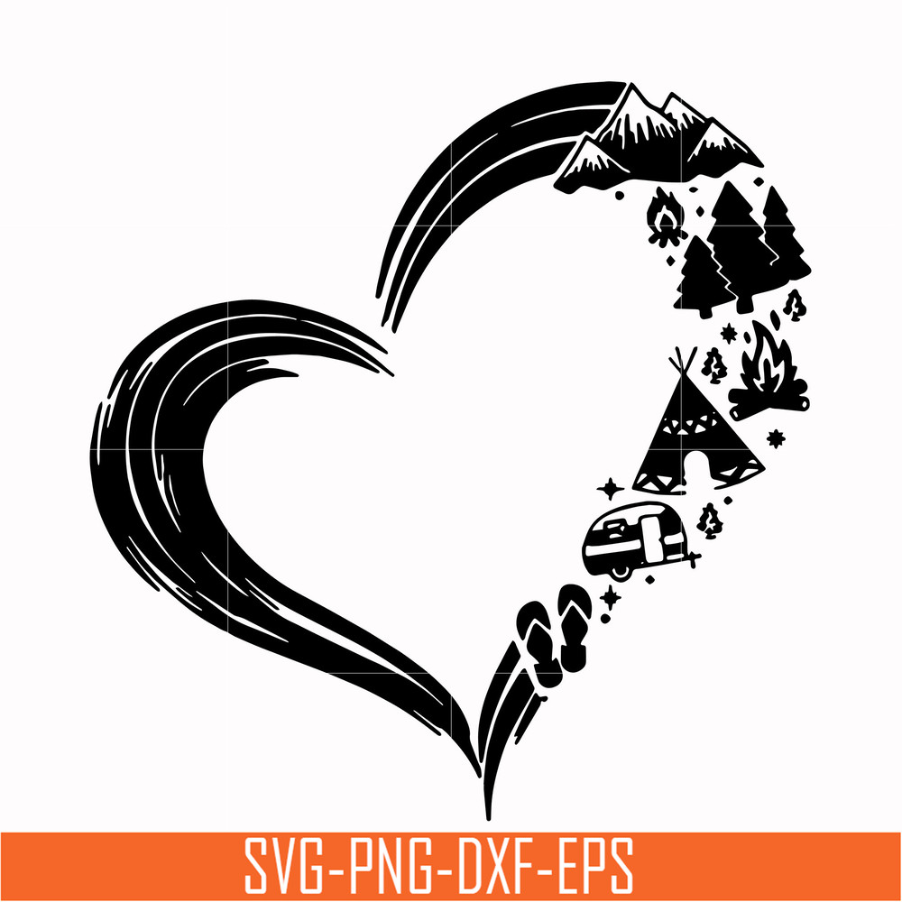 CMP022-Heart camper svg, png, dxf, eps digital file CMP022.jpg