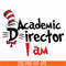 DR000133-Academic director I am svg, png, dxf, eps file DR000133.jpg