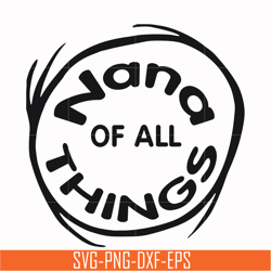 nana of all things svg, png, dxf, eps file dr000155