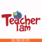 DR000165-Teacher I am svg, png, dxf, eps file DR000165.jpg