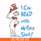DR00054-I can read with my eyes shut svg, png, dxf, eps file DR00054.jpg