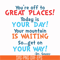 DR00094-You're off to great places today is your day your mountain is waiting so get on your way svg, png, dxf, eps file DR00094.jpg