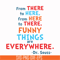 DR00098-From there to here from here to there funny things are everywhere svg, png, dxf, eps file DR00098.jpg