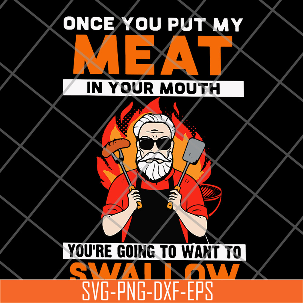 FN11062106- Old Man BBQ Funny svg, png, dxf, eps digital file FN11062106.jpg