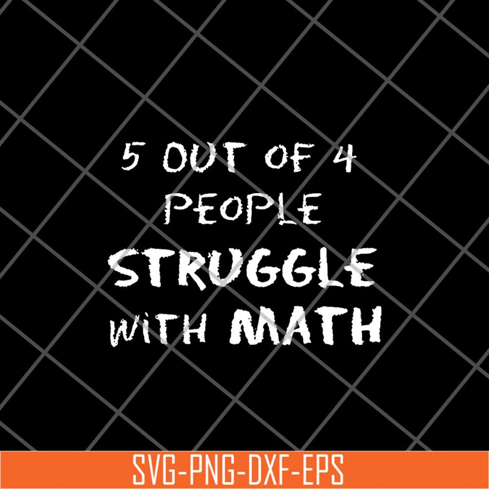 FN16062101-5 Out Of 4 People svg, png, dxf, eps digital file FN16062101.jpg