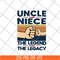 FTD21052105-Uncle And Niece The Legend And The Legacy svg, png, dxf, eps digital file FTD21052105.jpg