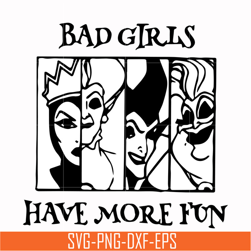 HLW0135-bad girls have more fun svg, png, dxf, eps digital file HLW0135.jpg