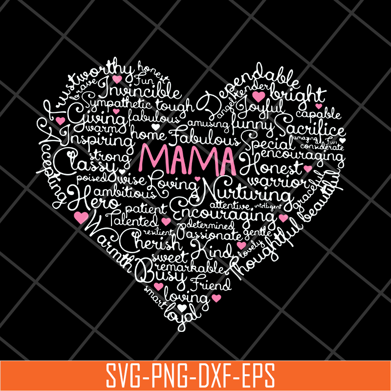 MTD16042149-Mama heart svg, Mother's day svg, eps, png, dxf digital file MTD16042149.jpg