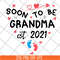 MTD20042114-Soon to be grandma est 2021 svg, Mother's day svg, eps, png, dxf digital file MTD20042114.jpg