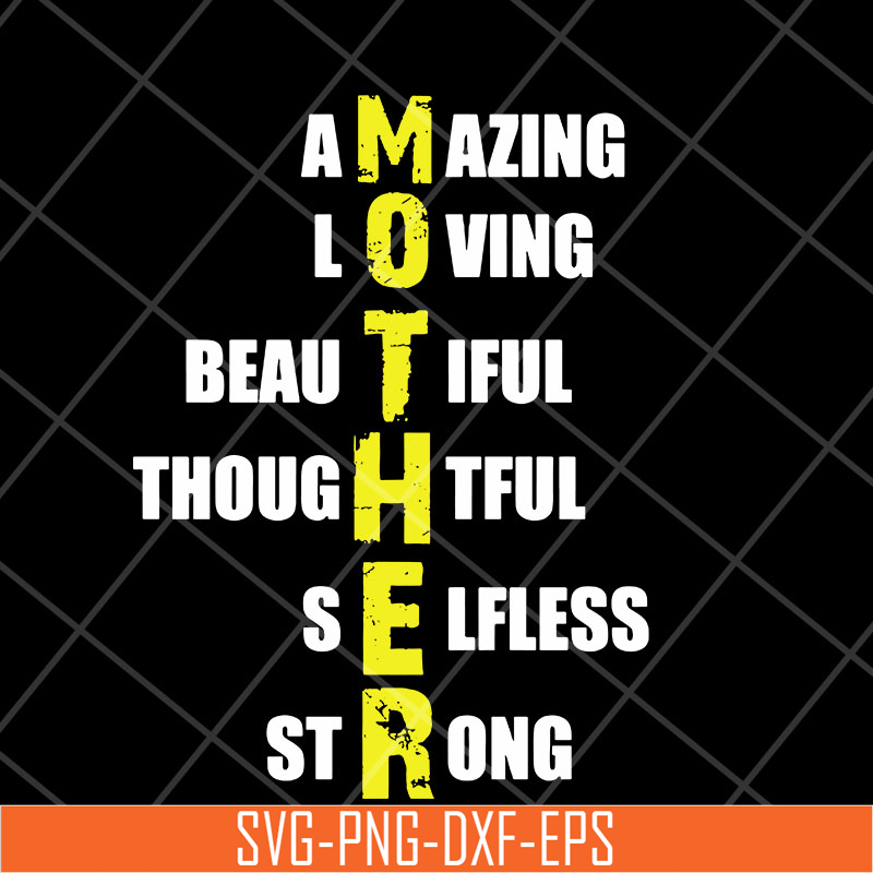 MTD23042105-Amazing loving mother svg, Mother's day svg, eps, png, dxf digital file MTD23042105.jpg
