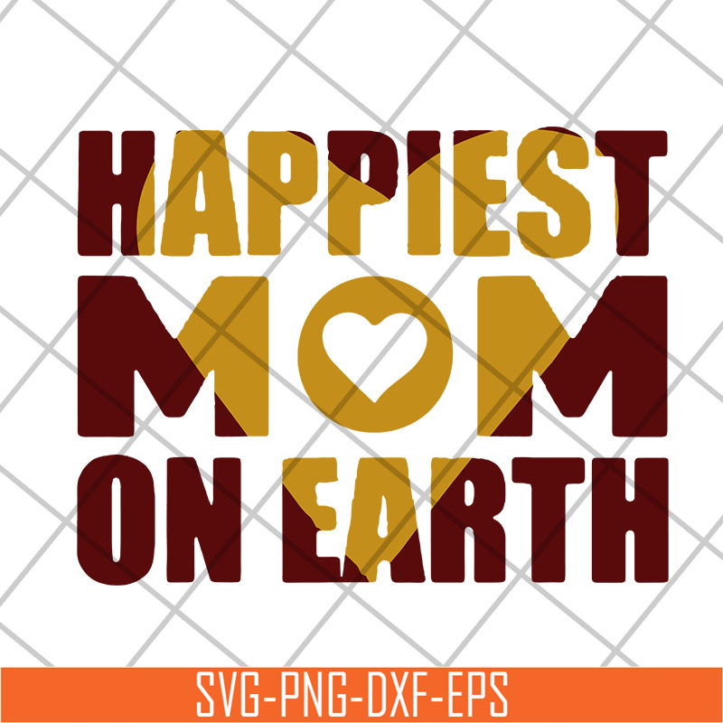 MTD23042138-Happiest mom on earth svg, Mother's day svg, eps, png, dxf digital file MTD23042138.jpg