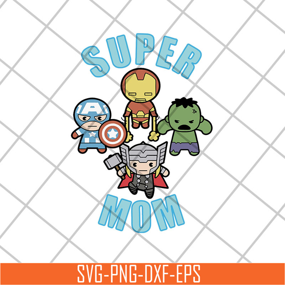 MTD26042112-Marvel Juniors Mothers Day Super Mom svg, Mother's day svg, eps, png, dxf digital file MTD26042112.jpg