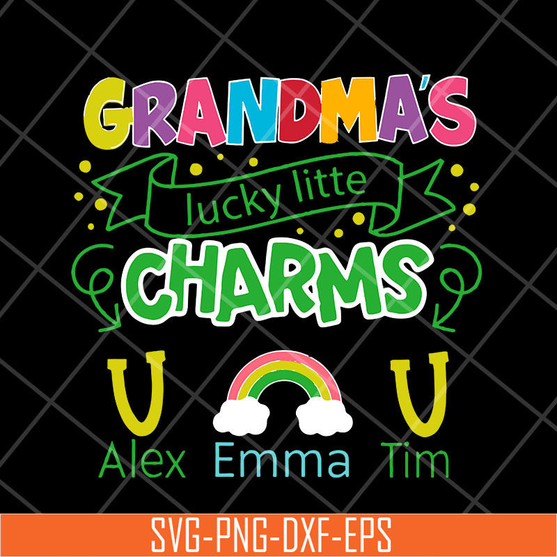MTD27042122-Grandmas charmas svg, Mother's day svg, eps, png, dxf digital file MTD27042122.jpg