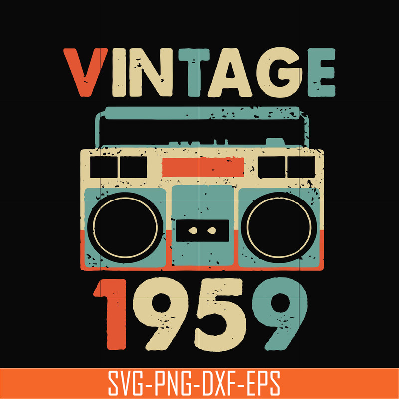 NBD0001-Vintage November 1959 svg, png, dxf, eps digital file NBD0001.jpg