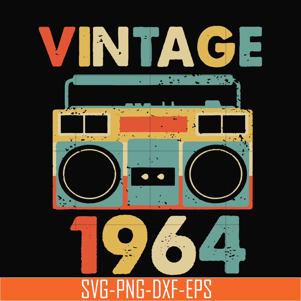 NBD0006-Vintage November 1964 svg, png, dxf, eps digital file NBD0006.jpg