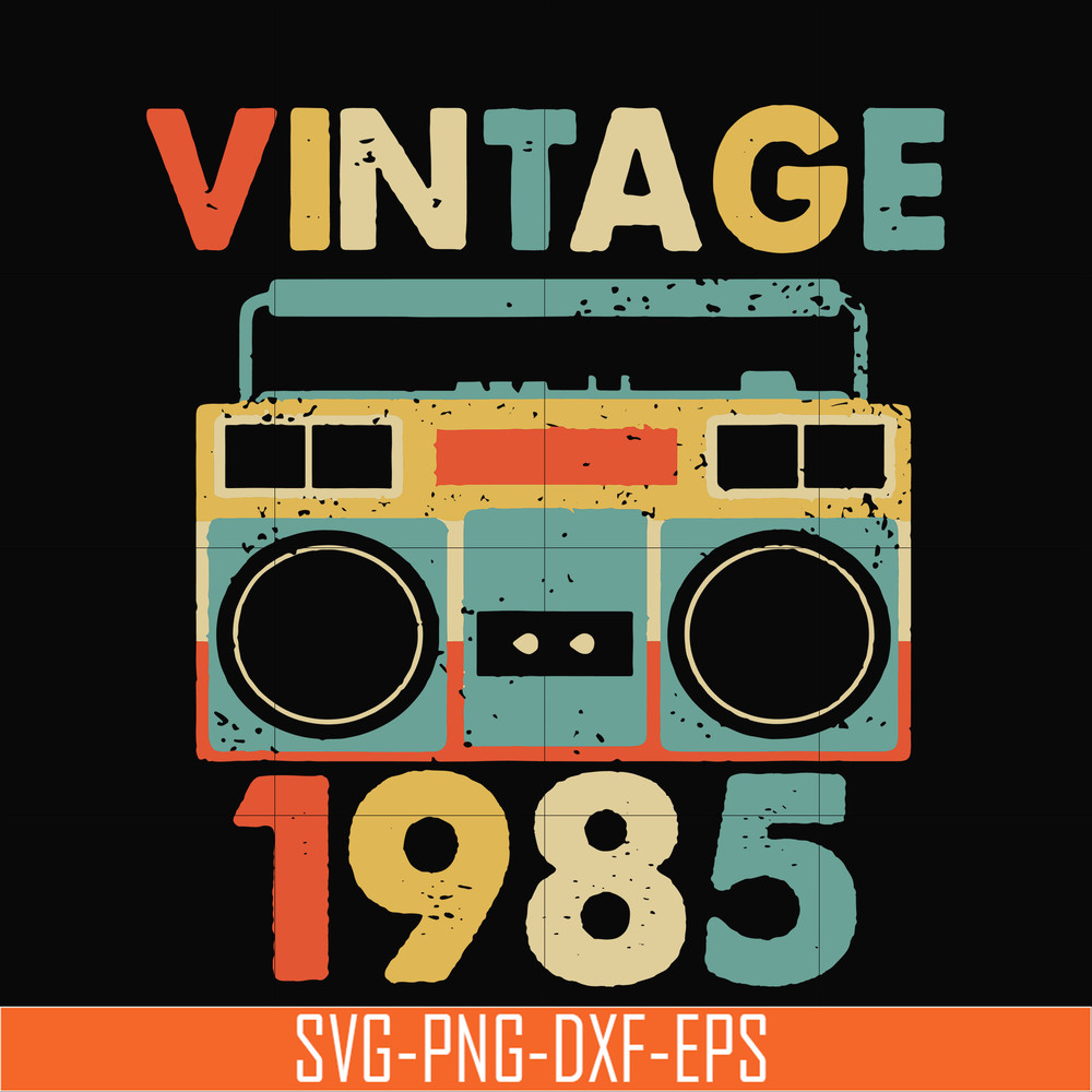 NBD0027-Vintage November 1985 svg, png, dxf, eps digital file NBD0027.jpg