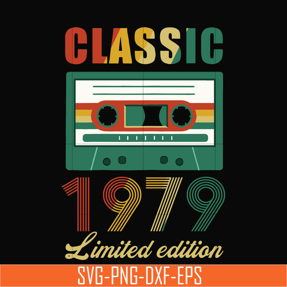 NBD0051-Classic 1979 limited edition svg, png, dxf, eps digital file NBD0051.jpg