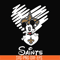 NNFL0031-Saints heart svg, png, dxf, eps digital file NNFL0031.jpg