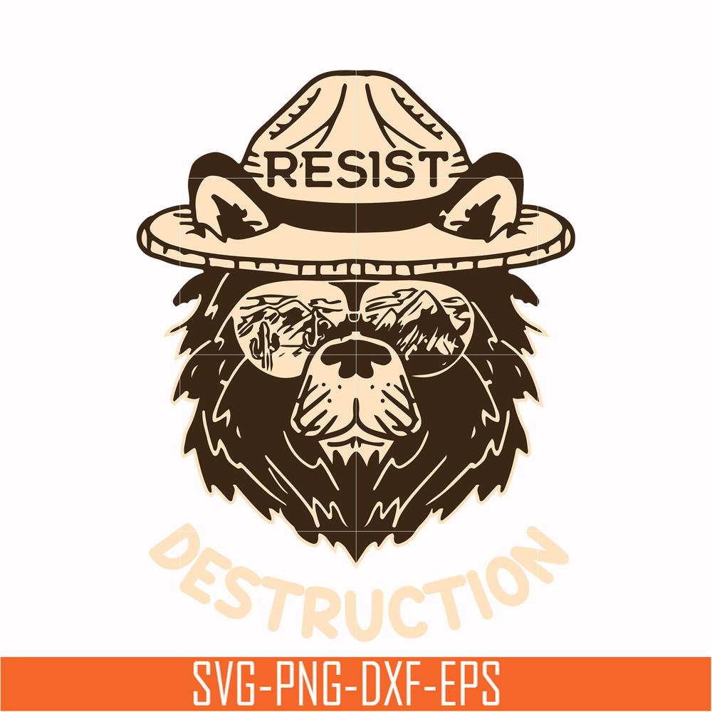 OTH0030-Resist destruction svg, png, dxf, eps digital file OTH0030.jpg