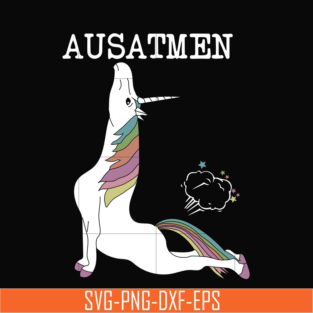 TD109-unicorn exhale svg, png, dxf, eps digital file TD109.jpg