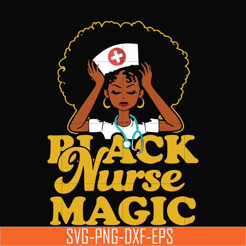 TD115-Black nurse magic svg, png, dxf, eps digital file TD115.jpg